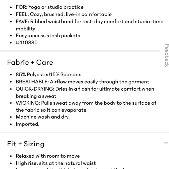 Athleta Softluxe High Rise Jogger - Large Petite NWOT - Picture 5 of 5